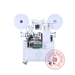 Автоматический станок для обжима плоских кабельных наконечников BZW-2TP+N